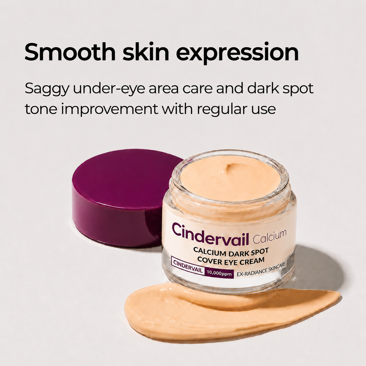 🔥LAST DAY 60% OFF!!Cindervail Korean Calcium Dark Spot Eye Cream
